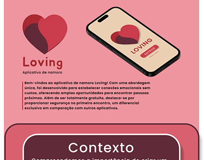 Aplicativo de namoro Loving