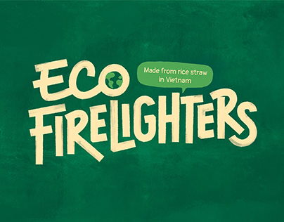 Eco Firelighters Packaging Design
