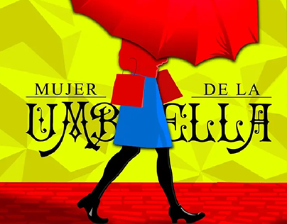 "Mujer de la Umbrella"