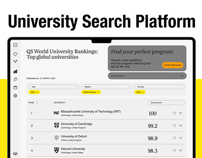University Search Platform