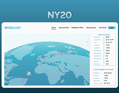 NY20 - A Site for tracking satellites and related news