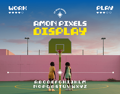 Project thumbnail - Amon Pixels Display (Font Design)