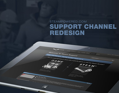 Steam Support Channel Redesign