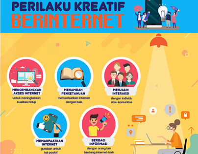 digital literacy infographics for Siberkreasi
