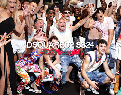DSQUARED2 SS24 BACKSTAGE