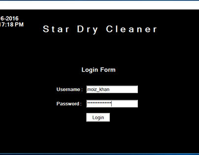 Star Dry Cleaner - Management System
