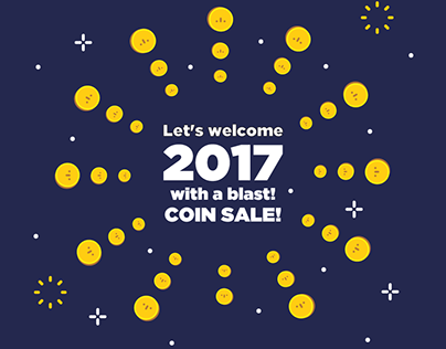 Radish 2017 New year coin sale