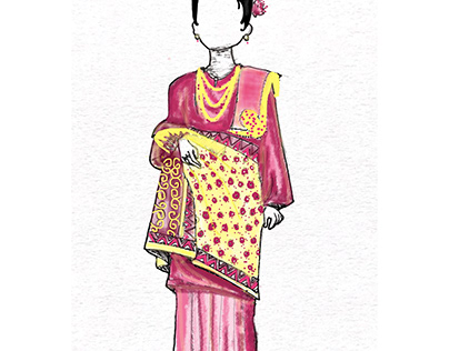 Traditional Malay Cloth