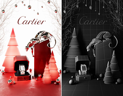 Cartier - 3D Concept / Product Design / Scénographie
