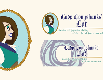 Graphic Design - Collateral for Lady Longshanks' Lot