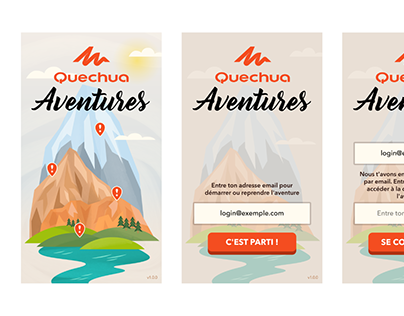 Quechua Aventures iOS/Android App