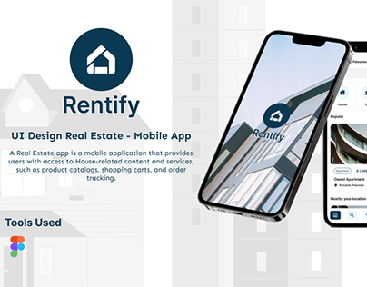 Rentify Real Estate App - UI Design
