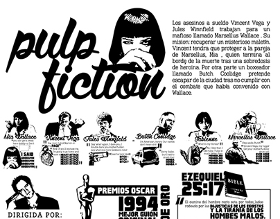 Pulp Fiction Infographic