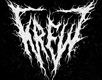Krew - band logo design
