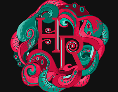 Octowreath Logo & Rose Wreath Logo
