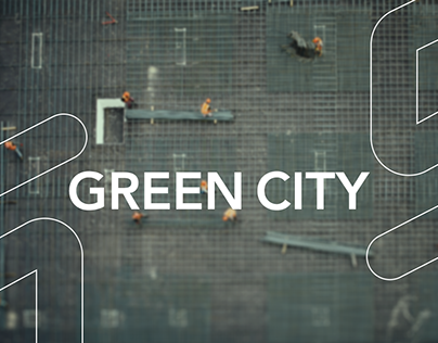Green city logo & branding identity