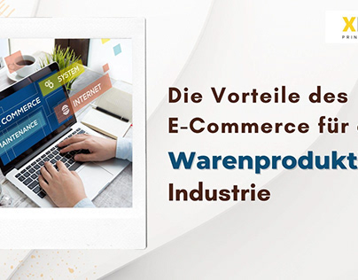 E-Commerce für die Warenproduktion Industrie