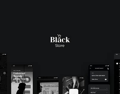 Black Store - App UI Design