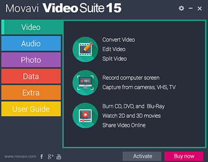 Movavi Video Suite — Shell Icons