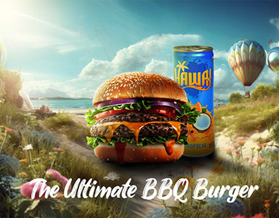 The Ultimate BBQ Burger design