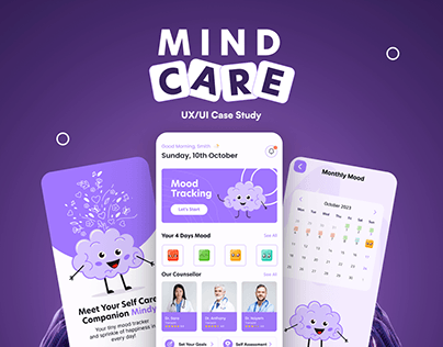 MindCare UX/UI Case Study