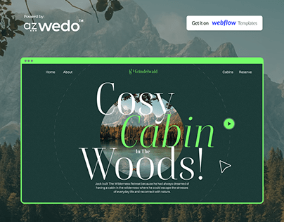 Grindelwald Webflow Tourism Template