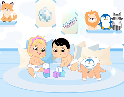 Joonies diapers | Commercial animation