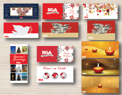 RGA Corporate Holiday Cards