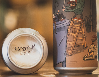 Beer is People Hazy IPA Label - The Slough