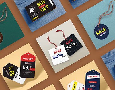 DISCOUNT & OFFER HANG TAG DESIGN