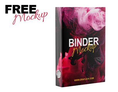 Free Binder Mockup