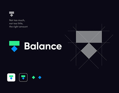 Balance logo -branding-logo-logo design-tech-technology