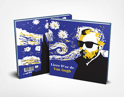 BOOK COVER " Livre d'or de Van Gogh "