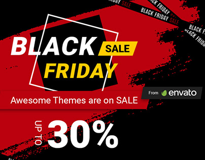 ThemeForest is having a dramatic Black Friday