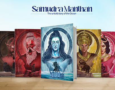 Project thumbnail - Samudra Manthan (Illustration Project)