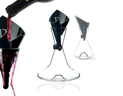 Young and Old wine Design decanter, PEUGEOT -2011-