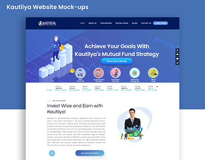 Kautilya Website Design