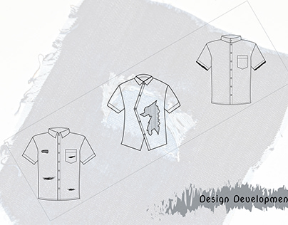 Denimwear Design Development (Flat sketches)