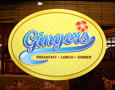 Ginger's Restaurant Branding