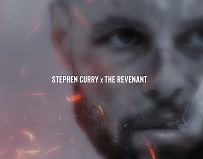 Stephen Curry X The Revenant poster
