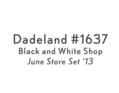 Black and white shop June 2013