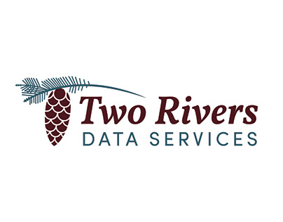Two Rivers Data Services Logo Design