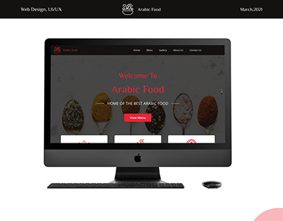 Arabic Food Website