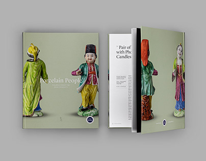 Porcelain People Exhibition Catalogue and Invitation