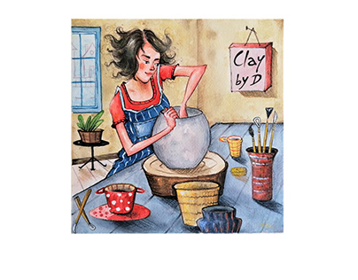 The clay artist