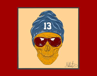 Skull illustration