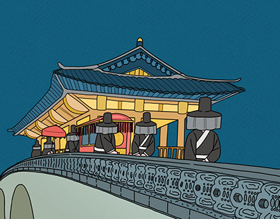'Odd jeonju' illustration