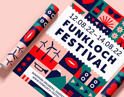 Funkloch Festival Design 2022