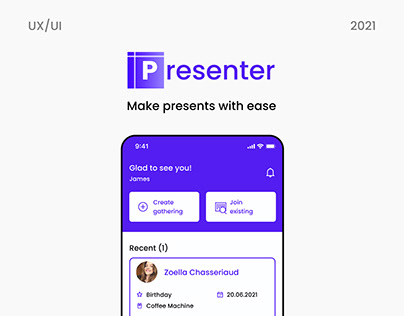Presenter – Mobile App