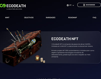 Redesign Ecodeath Landing Page